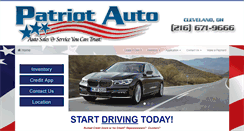 Desktop Screenshot of patriot-auto.com